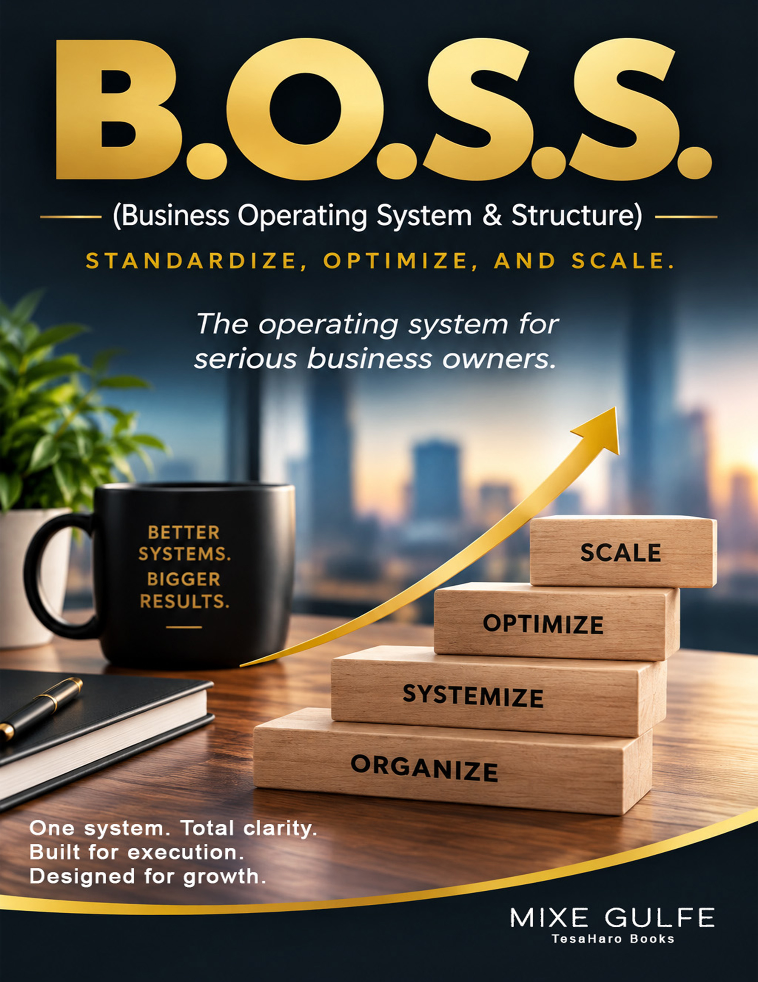 Cover of B.O.S.S. (Business Operating System & Structure), an ebook from TesaHaro Bookshelf