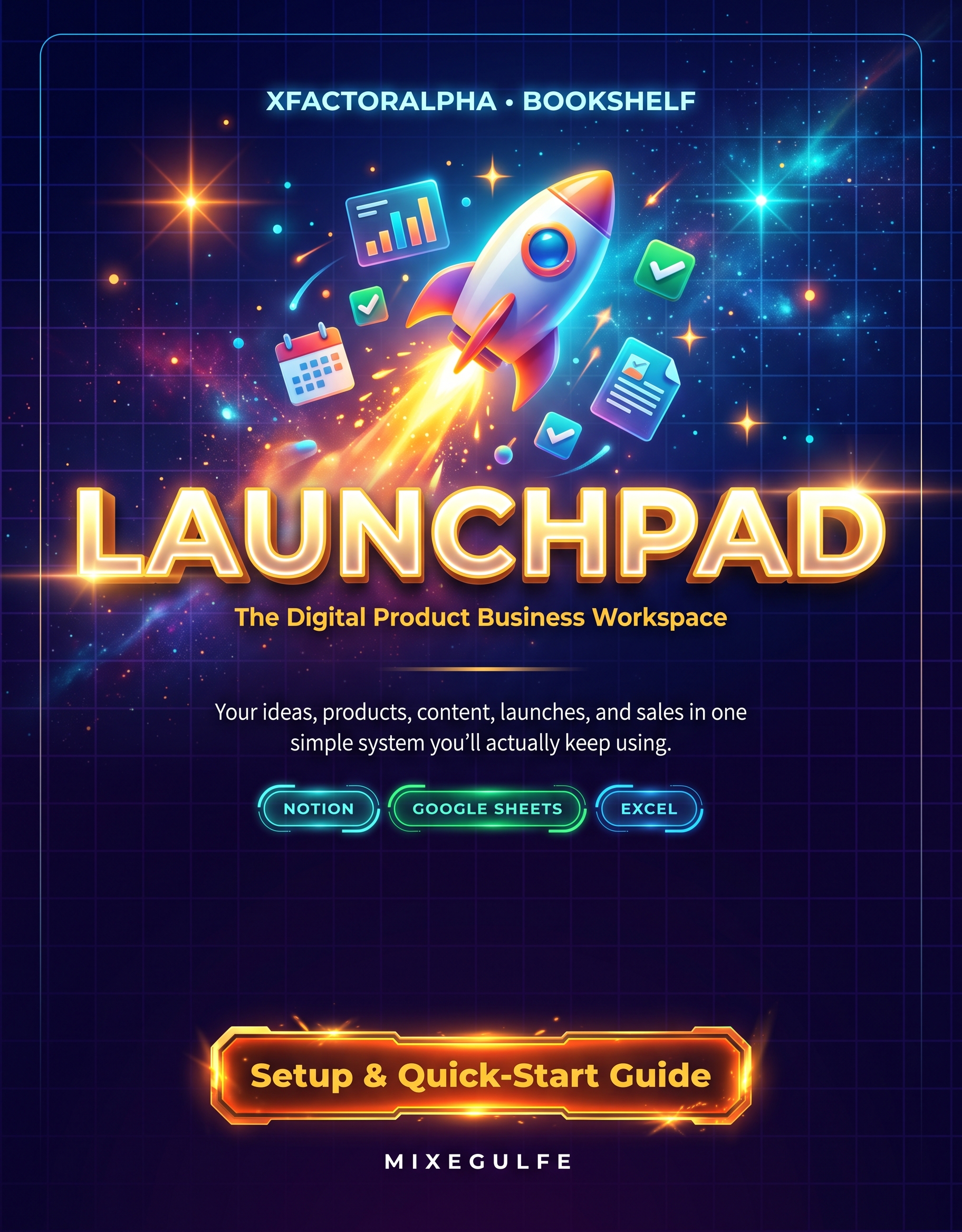 Cover of LAUNCHPAD, an ebook from TesaHaro Bookshelf